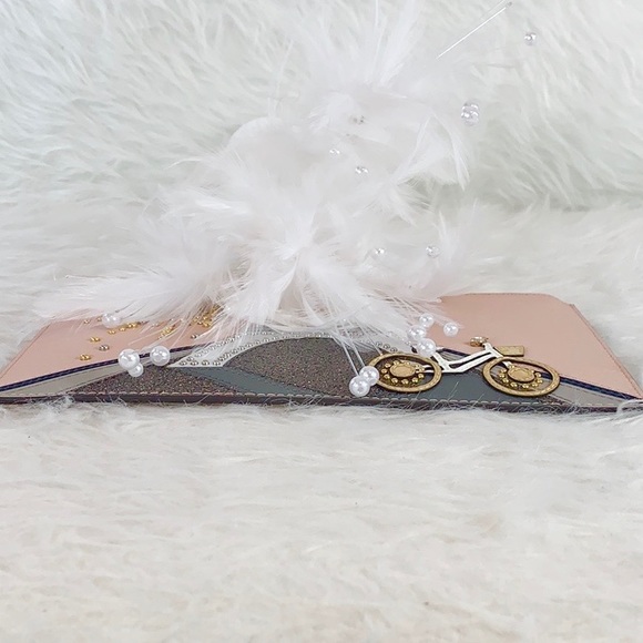 👛New MICHAEL KORS 👛NOUVEAU NOVELTY BALLET XL ZIP - Picture 4 of 6